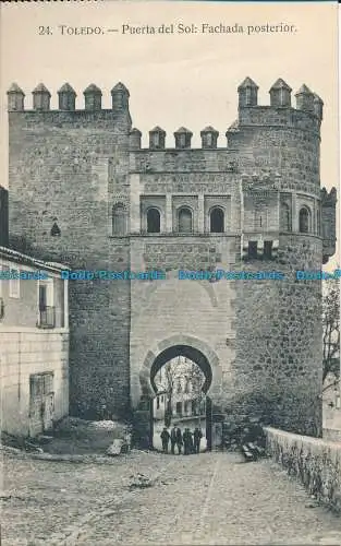 R012885 Toledo. Puerta del Sol. Rückfassade. Nr. 24. B. Hopkins