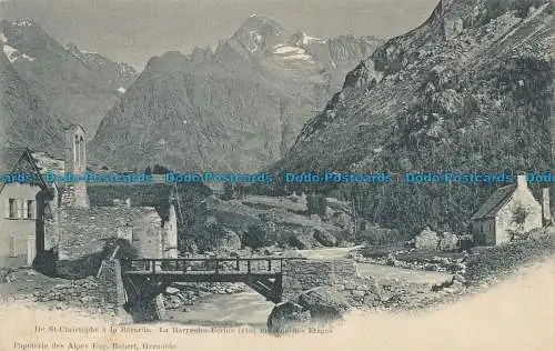 R012899 Von St. Christophe bis Berarde. Die Barre des Ecrins. B. Hopkins