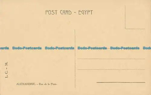 R013231 Alexandria. Post Office Street