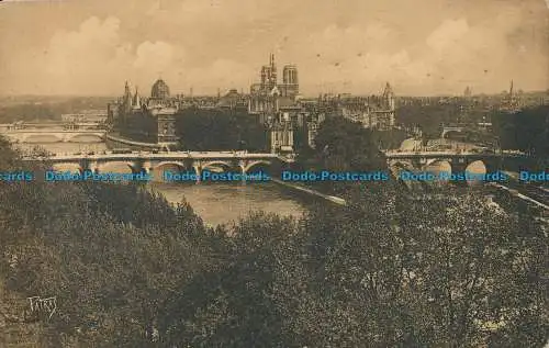 R012941 Malerische Ecken von Paris. Paris. Ile de la Cite. Patras. B. Hopkins