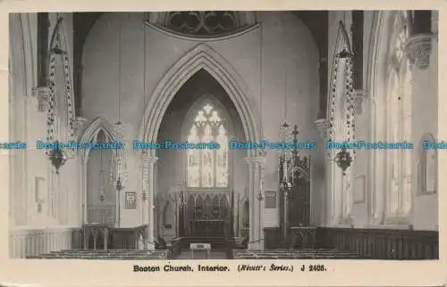 R013010 Stiefelkirche Innenraum. Niete. 1918