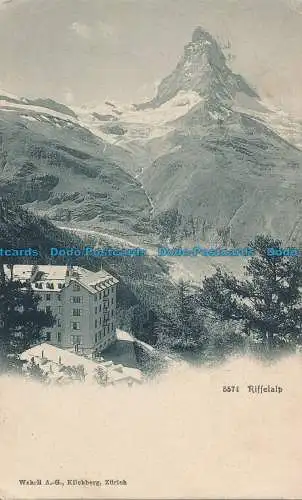 R013342 Riffelalp. Nr. 5574. 1907