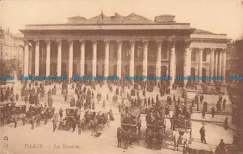 R013349 Paris. Die Börse