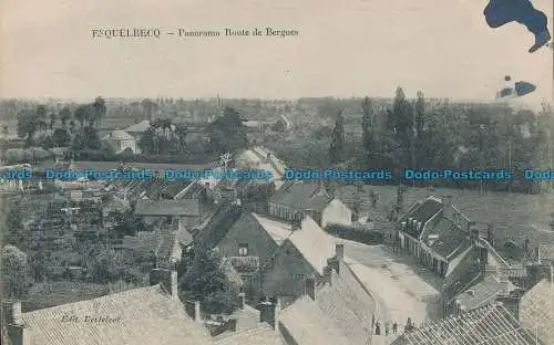 R013352 Esquelbecq. Panorama Route de Bergues