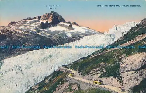 R013379 Furkastrasse. Rhonegletscher