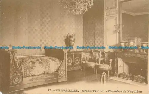 R013402 Versailles. Grand Trianon. Napoleons Zimmer. J. Bellamy. B. Hopkins