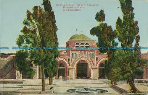 R013525 Jerusalem. Moschee die Aksa