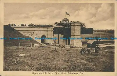 R013857 hydraulisches Hubschloss. Seitenansicht. Peterboro. Ont. B. Hopkins