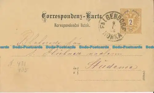 R013610 alte geschriebene Postkarte