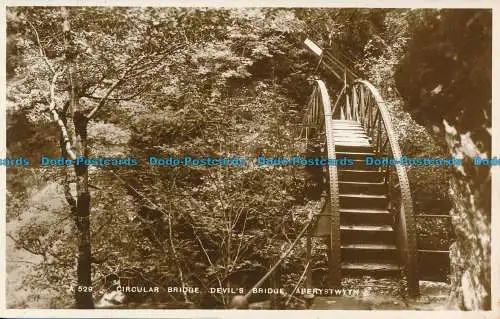 R013862 Rundbrücke. Teufelsbrücke. Aberystwyth. Dennis. RP