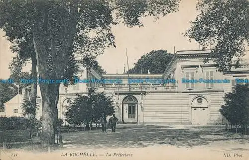 R013616 La Rochelle. Die Präfektur. ND. Nr. 151. 1908. B. Hopkins