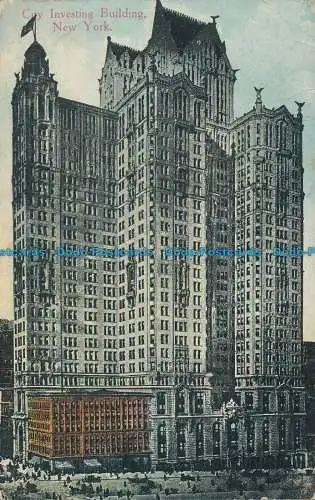 R013687 City Investing Building. New York. 1913