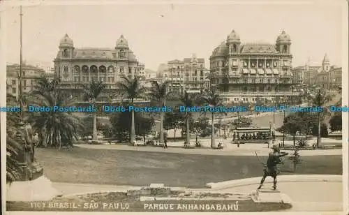 R013704 Brasilien Sa Paulo. Anhangabahu Park. 1926. B. Hopkins