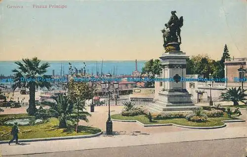 R013705 Genua. Piazza Principe. L. Fette. B. Hopkins