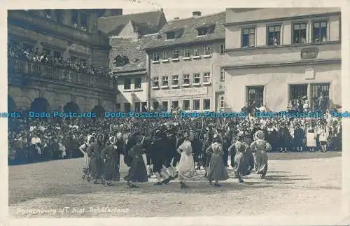 R036008 Rothenburg o.T. hist Schafertanz. Ohmayer