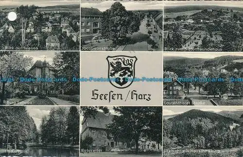 R036096 Seesen. Harz. Multi View. Carl Thoericht. RP