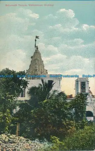 R036181 Babulnath Tempel. Walkeshwar Bombay