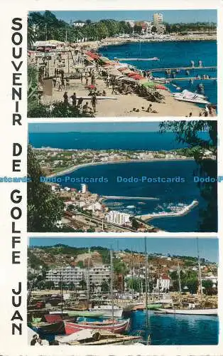 R036193 Souvenir de Golfe Juan. Multi-View. RP. 1964