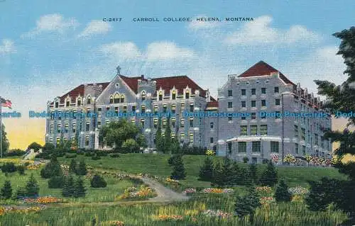 R036447 Carroll College. Helena. Montana. Cecil C. Nixon