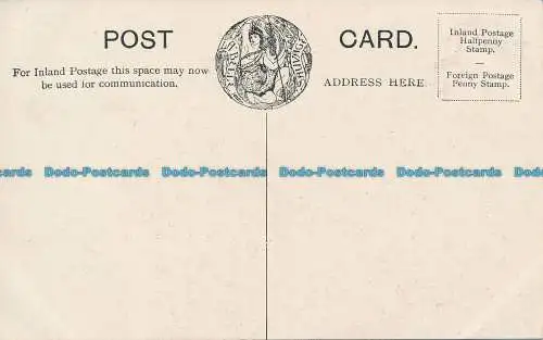 R036249 Postkarte. Der blinde Bettler. Aus dem Bild von John Laurens Dyckmans. C