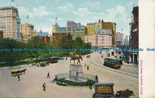 R036521 Union Square. New York. 1908