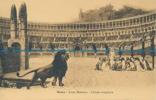 R036535 Rom. Circus Maximus. Letztes Gebet. Alterocca