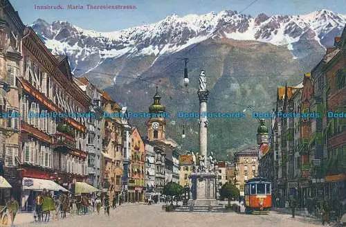 R036296 Innsbruck. Maria Theresienstraße. Karl Redlich