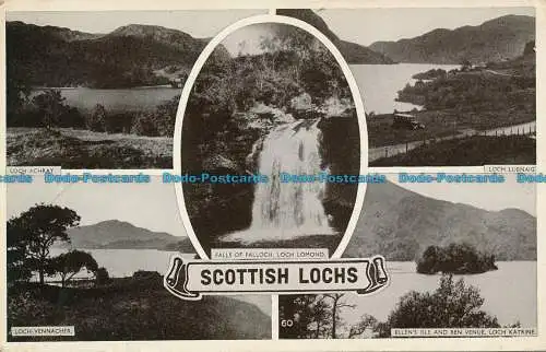 R036554 Scottish Lochs. Multi-View. 1953