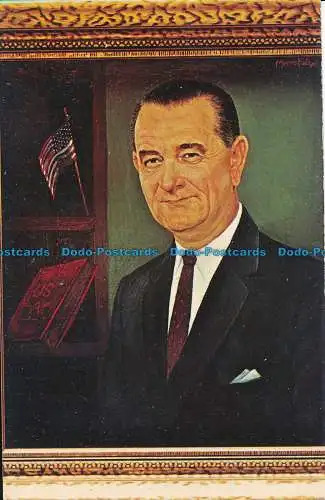 R036321 Morris Katz. Lyndon Baines Johnson