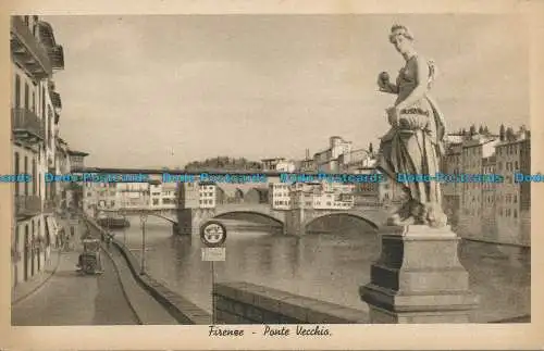 R036572 Florenz. Alte Brücke. Caesar Haar