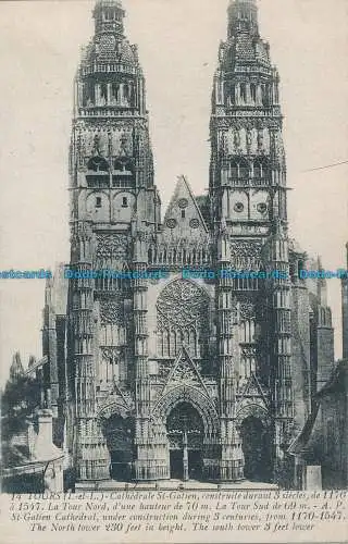 R036578 Touren. Kathedrale St. Gatien. Edia