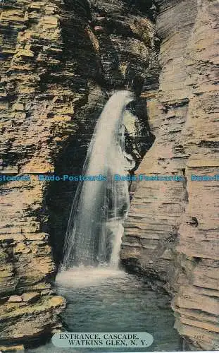 R036974 Eingang Kaskade Watkins Glen. Nr. Y. Akmegraph