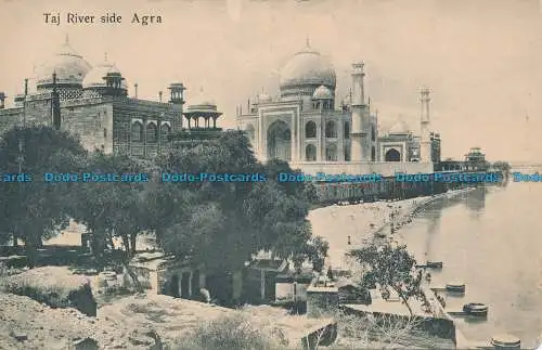 R036740 Taj River Side Agra. H.A. Mirza