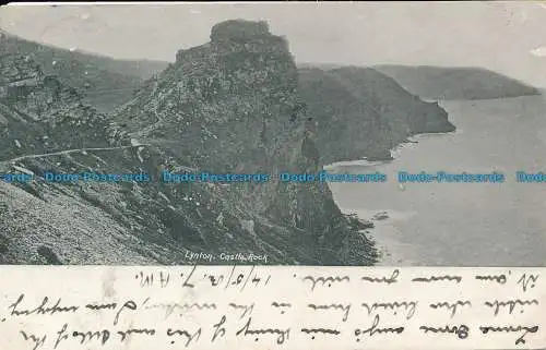 R036866 Lynton. Castle Rock. 1903