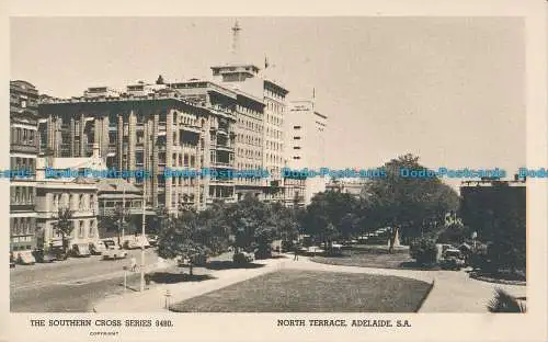 R036872 Nordterrasse. Adelaide. S.A. Kreuz des Südens