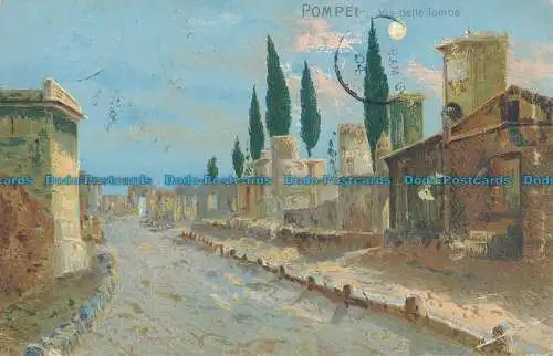 R037792 Pompei. Via delle Grabes. Hildesheimer. 1904