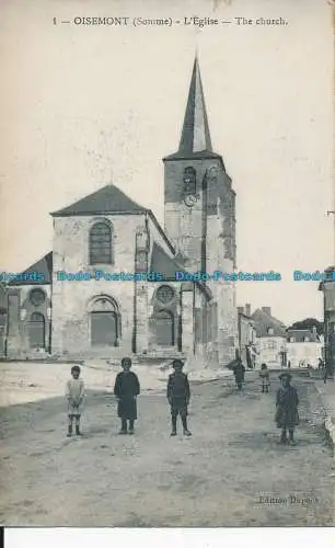 R036913 Oisemont. Die Kirche