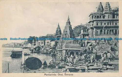 R037808 Mankarinka Ghat. Benares. Saeed. B. Hopkins