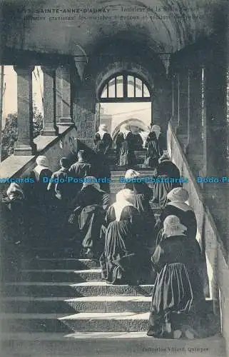 R037819 Heilige Anna von Auray. Innenraum der Scala Sancta. Villard. B. Hopkins