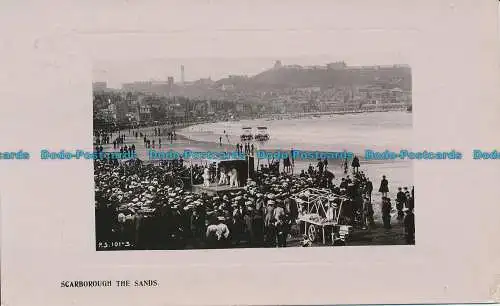 R037191 Scarborough The Sands. Schnell. 1908