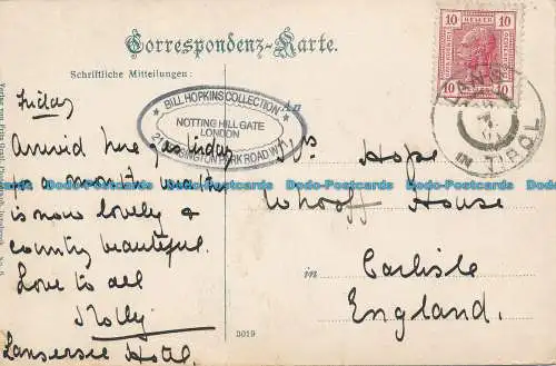 R037839 Innsbruck vom Berg Isel. Fritz Gratl. B. Hopkins