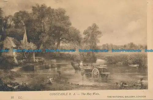 R048027 Constable R.A. Das Hay Wain. LL. Nr. 21