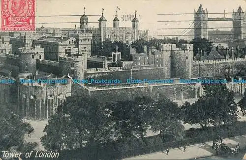 R048063 Tower of London. Klassisch. 1913