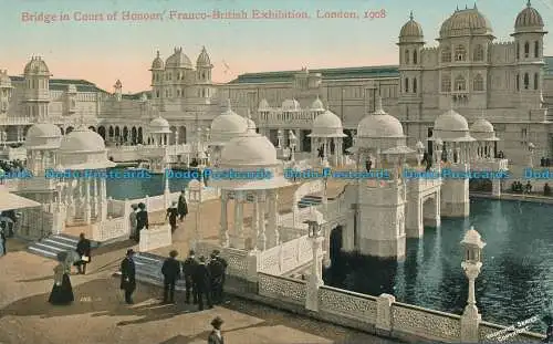 R048070 Brücke am Ehrengericht Franco British Ausstellung. London 1908. Valent