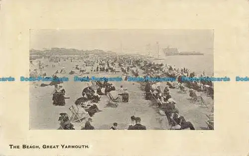 R048082 Der Strand. Tolles Yarmouth. Inbusbasar. 1910