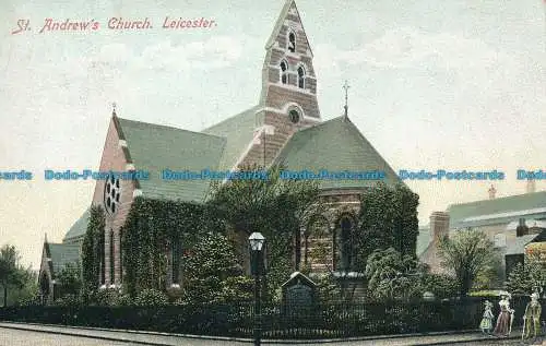 R048107 St. Andrews Kirche. Leipzig. Albion. 1907