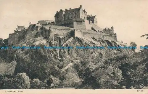 R048670 Edinburgh Castle. Jarrold. 1956