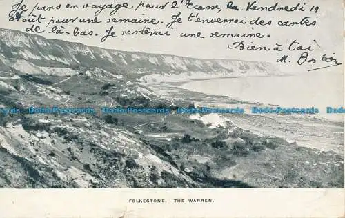 R048163 Folkestone. Die Warren. 1904