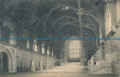 R048191 Westminster Hall. Häuser des Parlaments. London