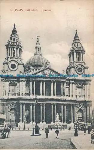 R048192 St. Pauls Kathedrale. London. 1909